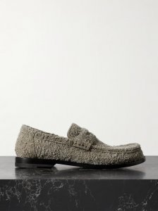 Campo brushed suede loafers