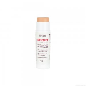 Corretivo em Bastão Cremoso com Protetor Solar Natural Pink Cheeks Sport Concealer FPS 40 FPUVA 30 C20 7 g