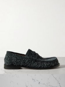 Campo brushed suede loafers