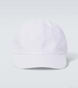 Loro PianaLinen baseball cap