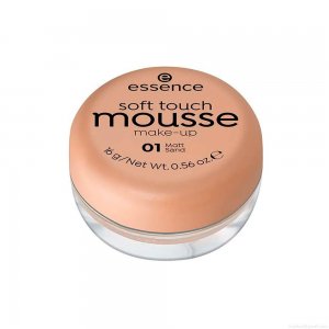 Base Em Mousse Essence Soft Touch 01 Matt Sand 16 g