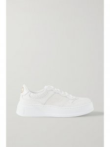 CHUNKY B perforated leather sneakers