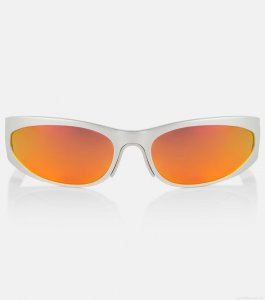 BalenciagaReverse Xpander oval sunglasses