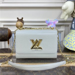 Louis Vuitton Twist MM Epi Leather Gray