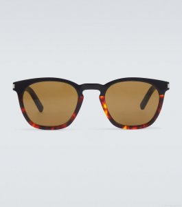 Saint LaurentRound acetate sunglasses