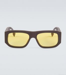 FendiFendi Shadow rectangular sunglasses