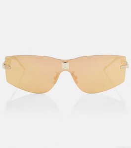 Givenchy4Gem rectangular sunglasses