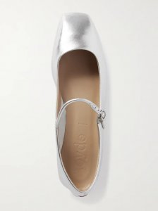 Uma leather Mary Jane flats