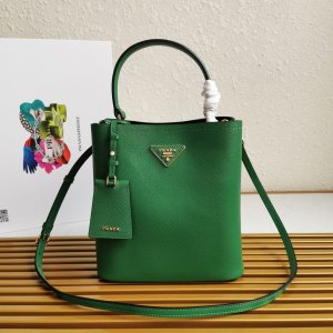 PRADA handbag green