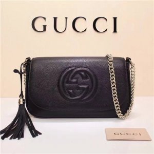 Gucci Soho Leather Shoulder Bag (Varied Colors)