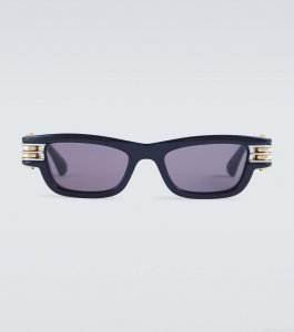 Bottega VenetaBolt rectangular sunglasses