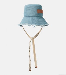 LoewePaula's Ibiza Fisherman denim bucket hat