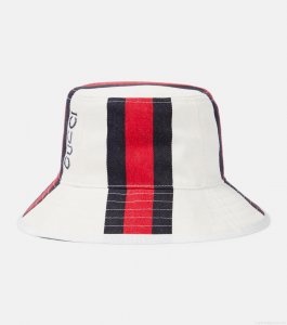 GucciLogo cotton canvas bucket hat