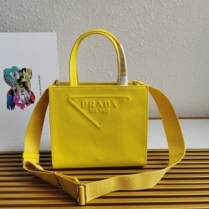 PRADA HANDBAG TOTE yellow