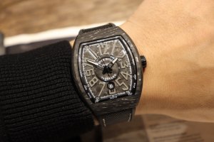 Franck Muller Barrel Automatic Mechanical Watch – Carbon Fiber