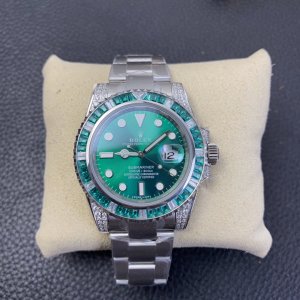 Rolex Submariner Series, Custom High-End Edition with Diamond Setting