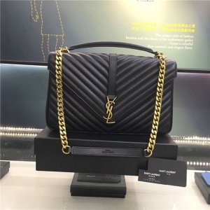 Yves Saint Laurent Classic Large Bag Leather (Varied Colors)