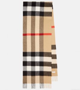 BurberryBurberry Check cashmere scarf