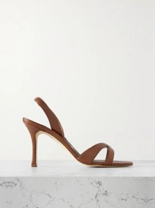 Callasli 90 leather slingback sandals