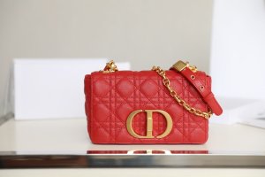 CHRISTIAN DIOR DENIM CANNAGE SMALL CARO BAG