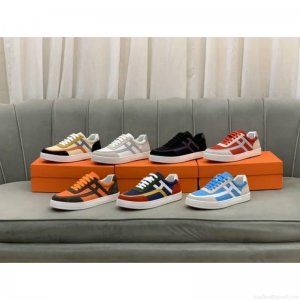 Hermes Low Cut Man 1217 Hermes SZ 38-44 211220432-8 7colors