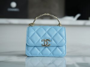 Chanel HANDBAG blue