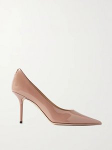 Love 85 patent-leather pumps