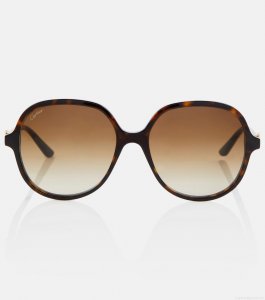 Cartier Eyewear CollectionSignature C de Cartier round sunglasses