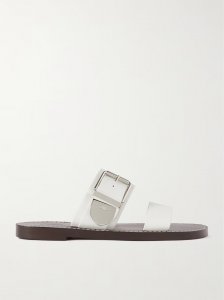 Rebecca leather slides