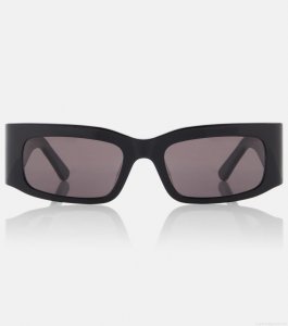 BalenciagaLogo rectangular sunglasses