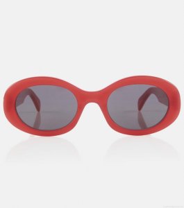 Celine EyewearTriomphe 01 oval sunglasses