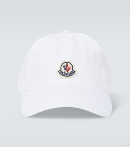 MonclerLogo baseball cap