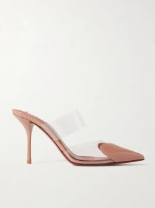 Cœur 90 PU and patent-leather pumps