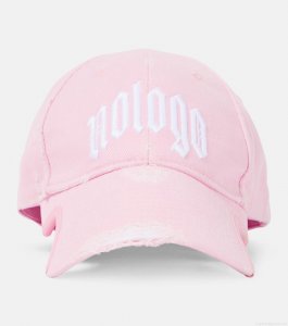 BalenciagaNologo cotton baseball cap