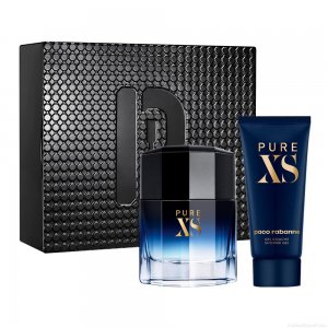 Kit Perfume Paco Rabanne Pure Xs For Masculino Eau de Toilette 100 ml + Gel de Banho 100 ml