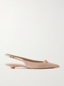 VLOGO Bold 20 embellished patent-leather pumps