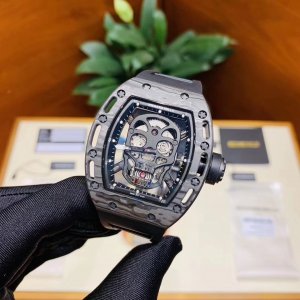 Richard Mille RM052 Skull Collection Latest Night Carbon Fiber Upgrade Watch