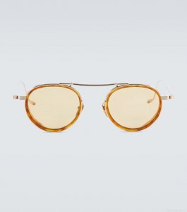 Jacques Marie MageApollinaire browline sunglasses