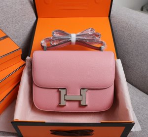 HERMES handbag pink