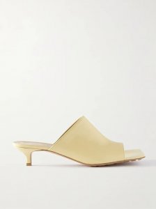 Leather mules