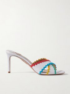 Ric Rac 75 raffia sandals