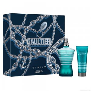 Kit Perfume Jean Paul Gaultier Le Male Masculino Eau de Toilette 125 ml + Gel de Banho 75 ml