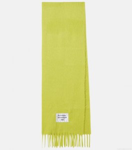 Acne StudiosLogo wool-blend scarf