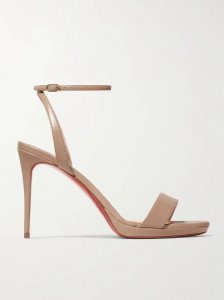 Loubi Queen 100 leather sandals