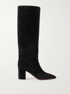 Anja suede knee boots