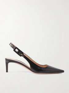 Lindsay 55 leather slingback pumps