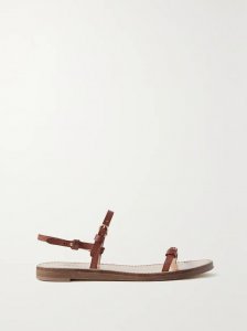 Steward leather slingback sandals