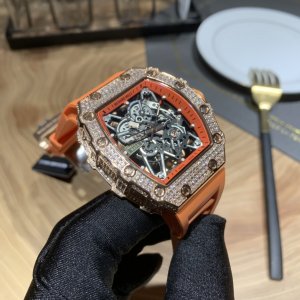 Richard Mille RM035-AMERICA5 Full Diamond-set Skeleton Watch