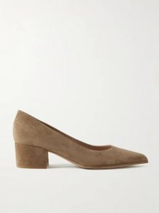 Camoscio 45 suede pumps