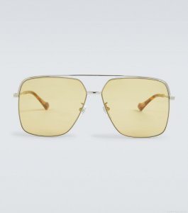 GucciNavigator-frame sunglasses